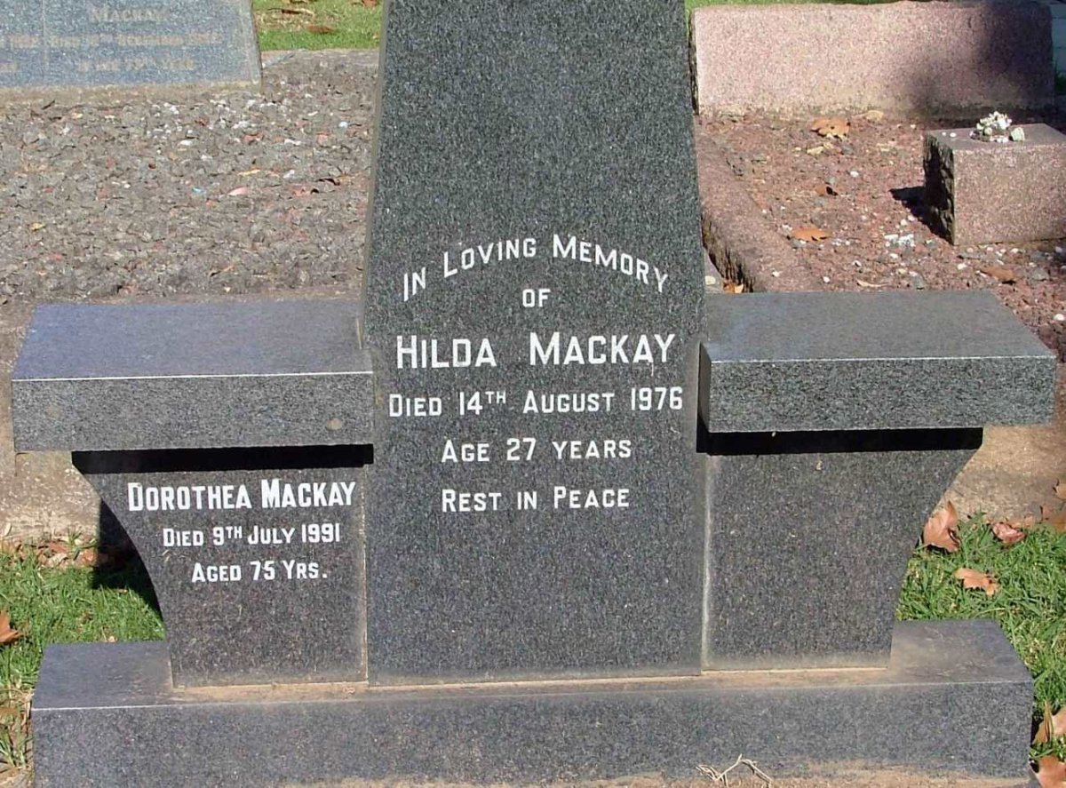 MACKAY Dorothea -1991 :: MACKAY Hilda -1976