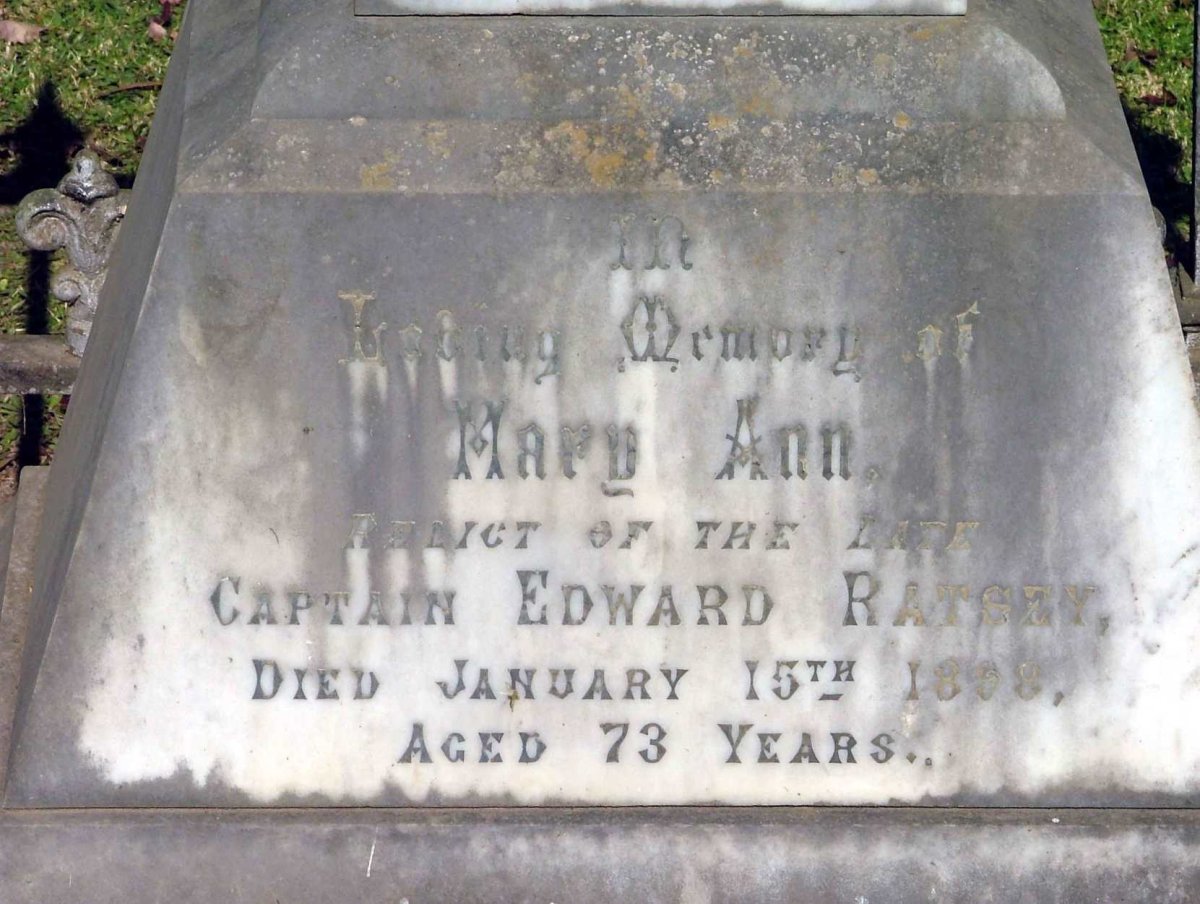 RATSEY Mary Ann -1898