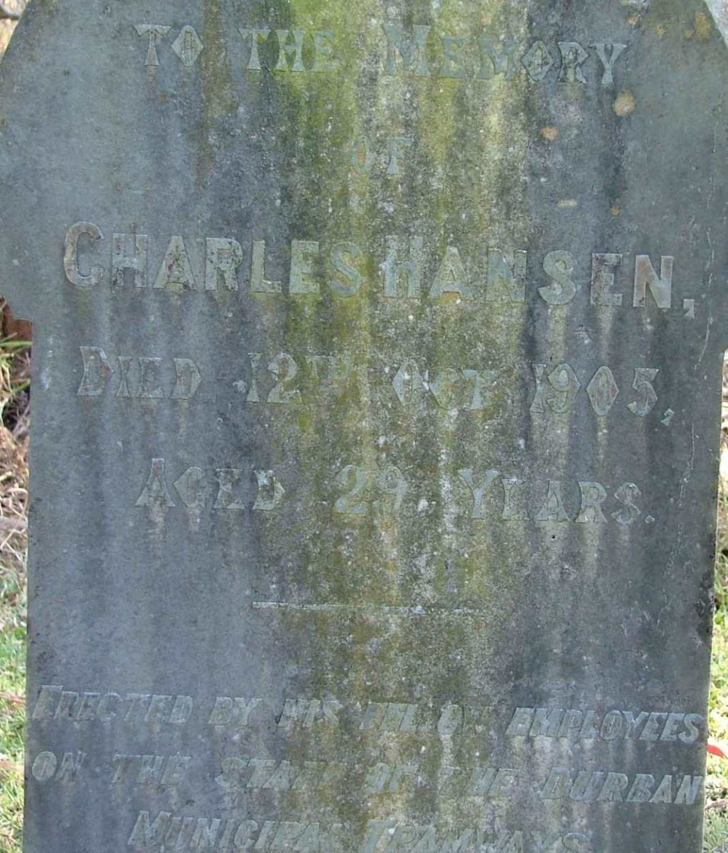 HANSEN Charles -1905