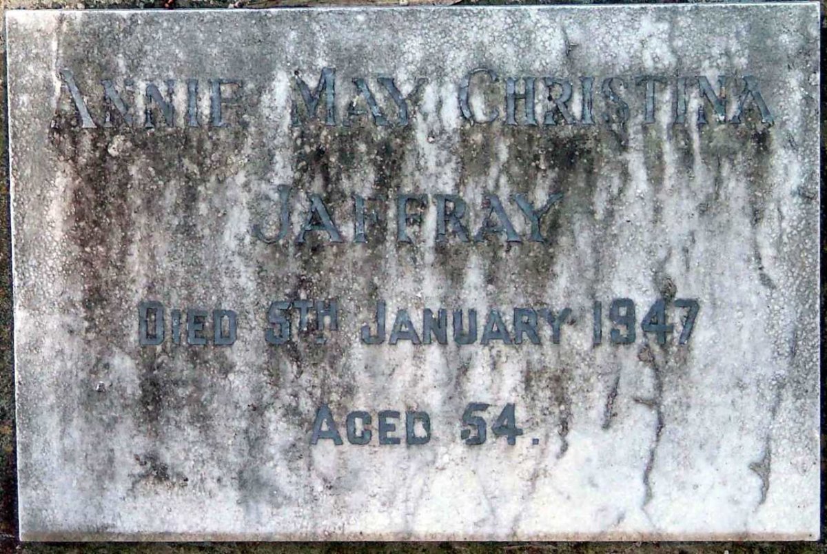 JAFFRAY Annie May Christina -1947