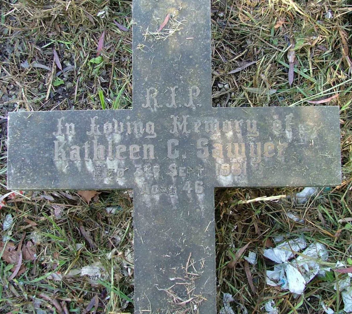 SAWYER Kathleen C.  -1931
