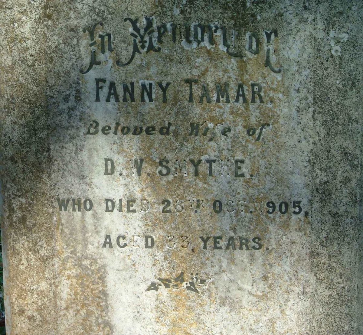 SMYTHE Fanny Tamar -1905