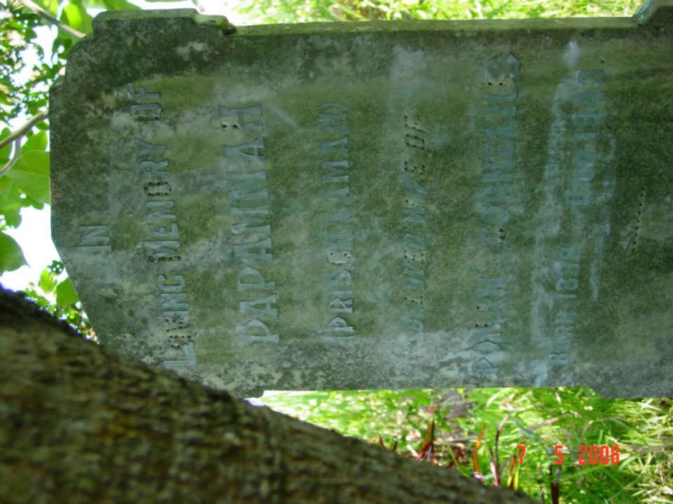 PRISCHLAMAH Papammah 1898-1943