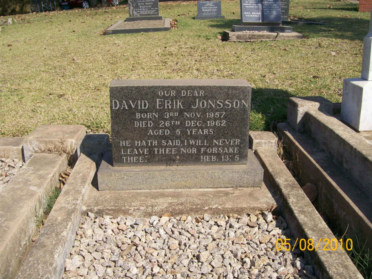 JONSSON David Erik 1957-1962