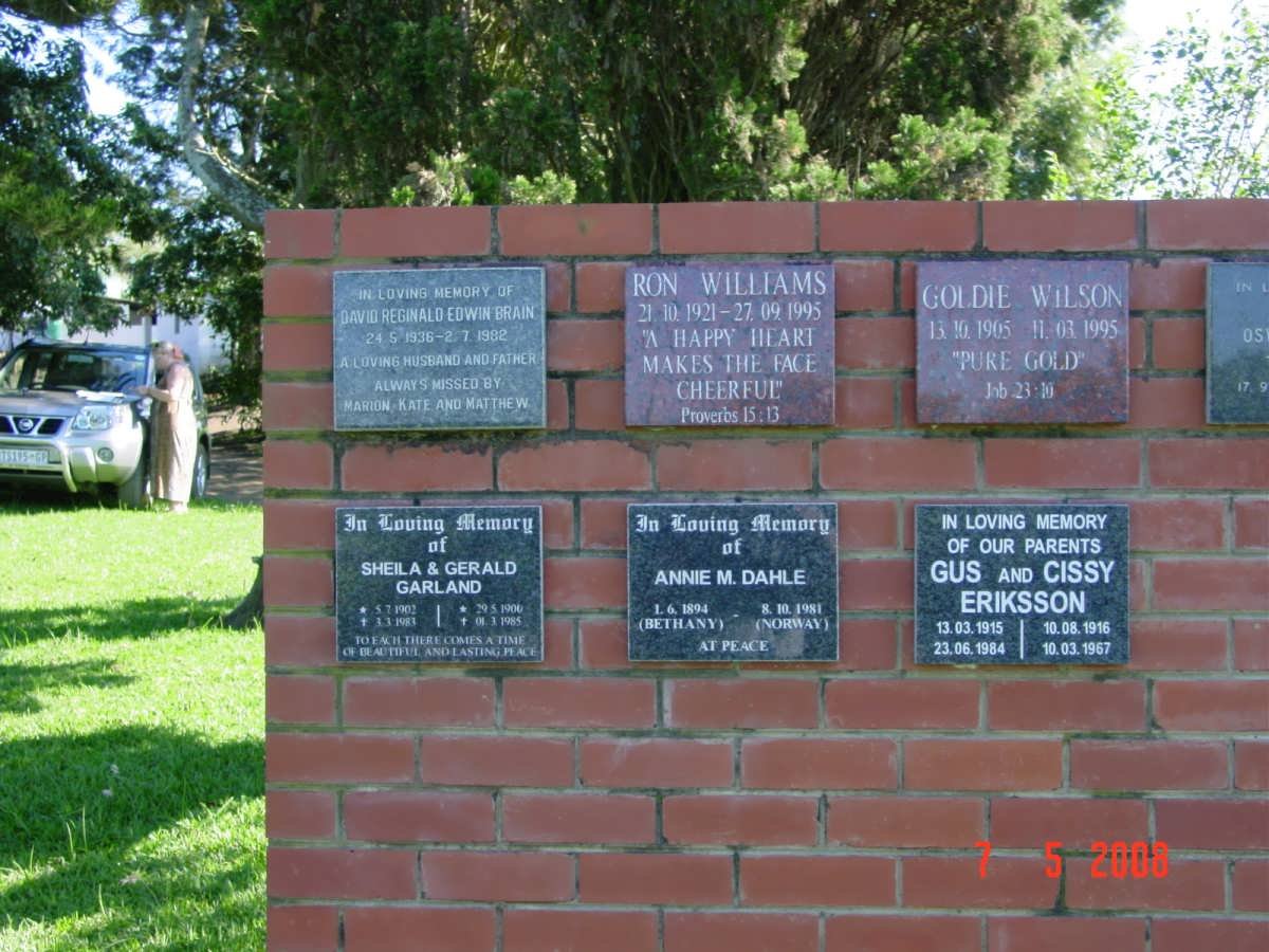 2. Muur van Herrinering :: Wall of Memory