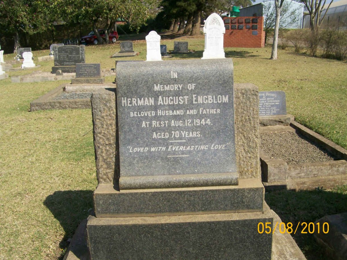 ENGBLOM Herman August -1944