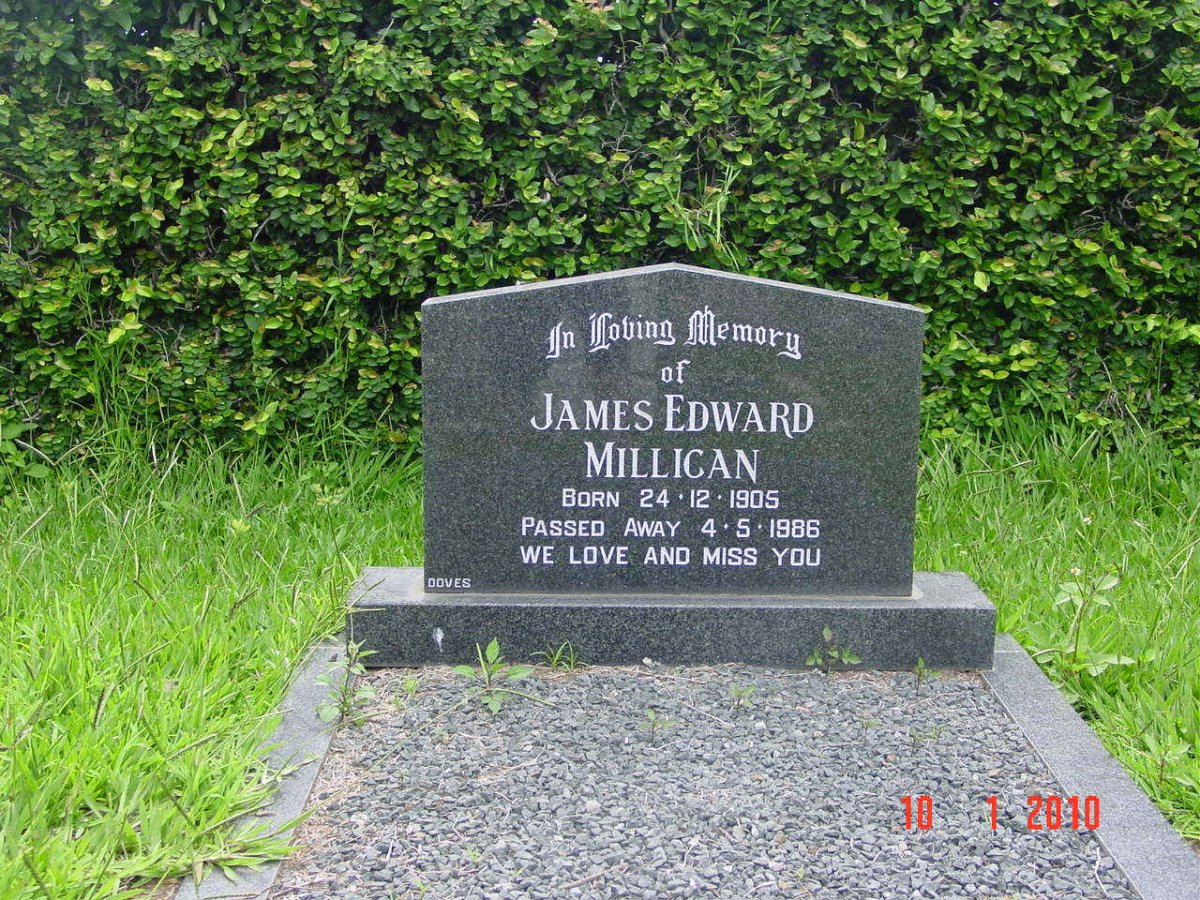 MILLIGAN James Edward 1905-1986