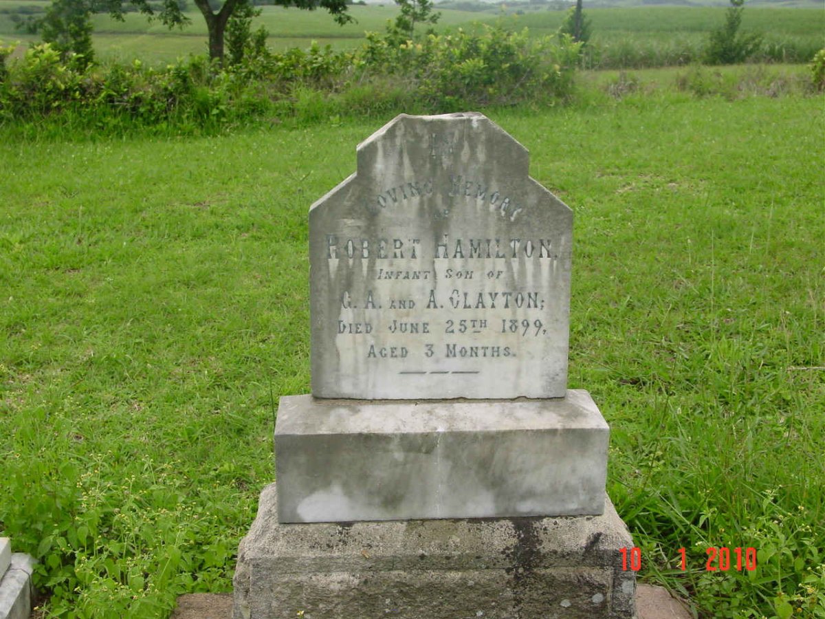 CLAYTON Robert Hamilton -1899