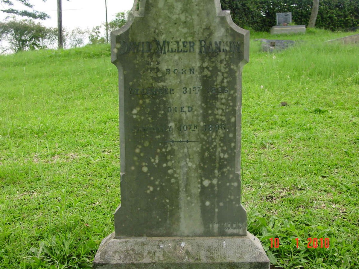 RANKIN David Miller 1826-1896