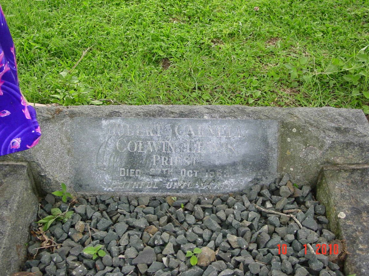 LEWIS Hubert Carnell Colwin  -1963