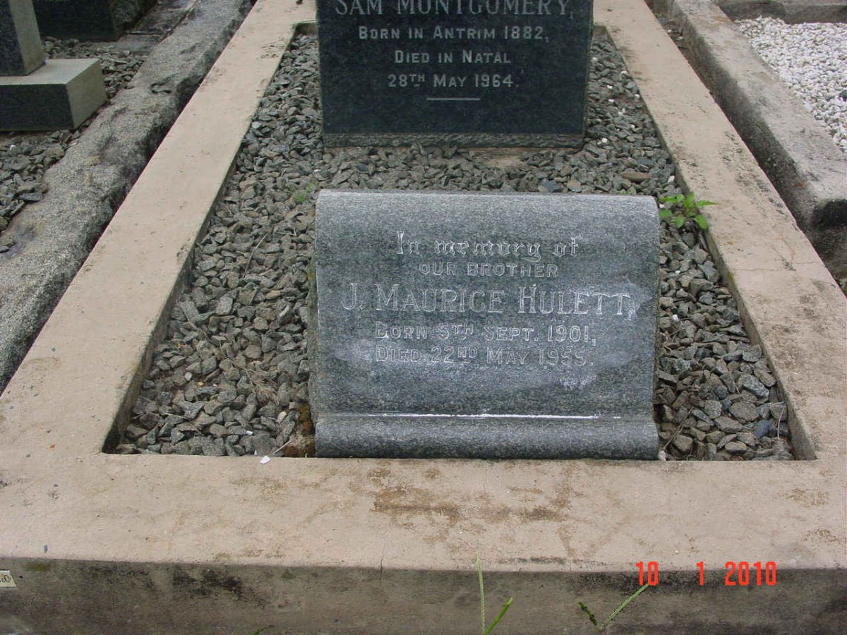 HULETT J. Maurice 1901-1955
