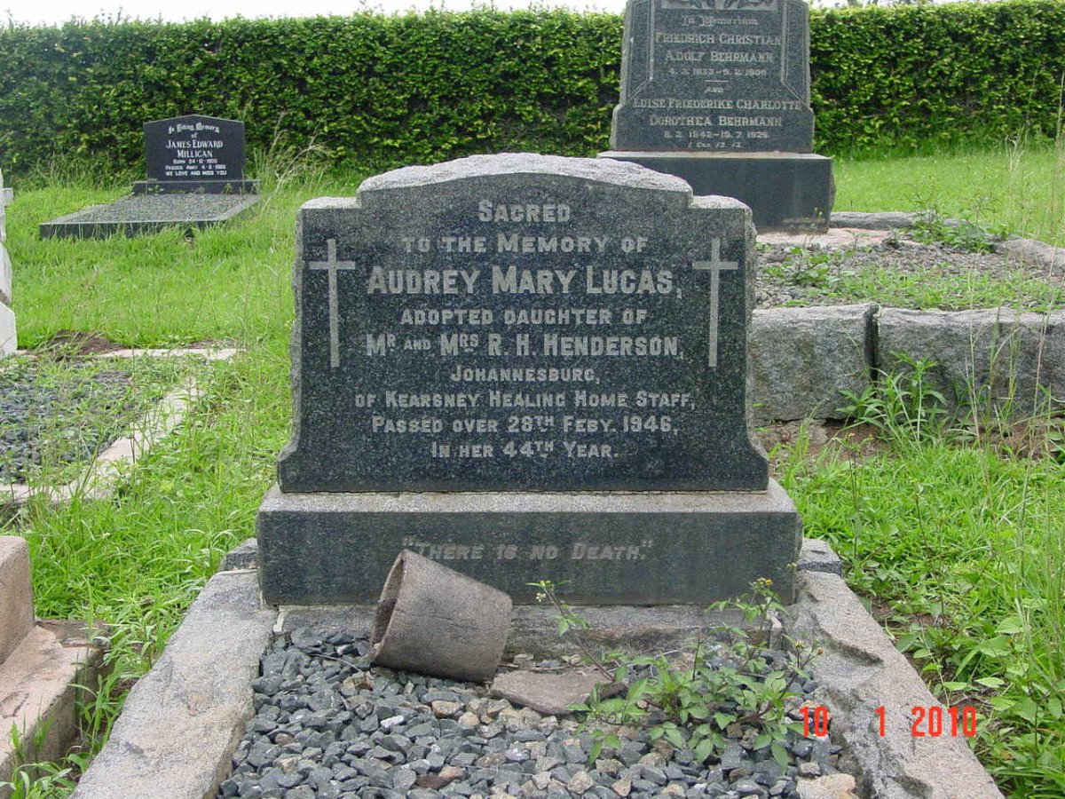 LUCAS Audrey Mary  -1946