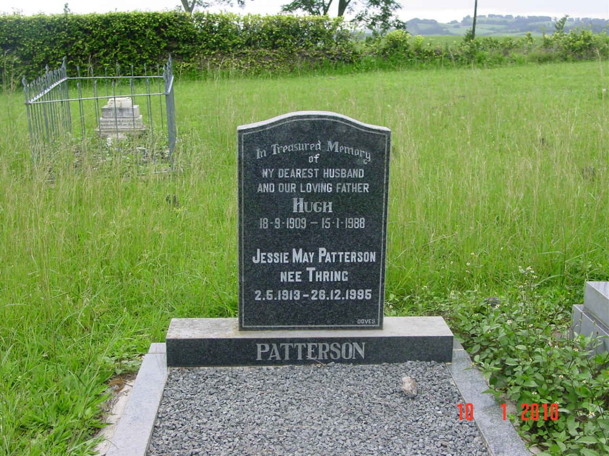PATTERSON Hugh 1909-1988 &amp; Jessie May THRING 1913-1995