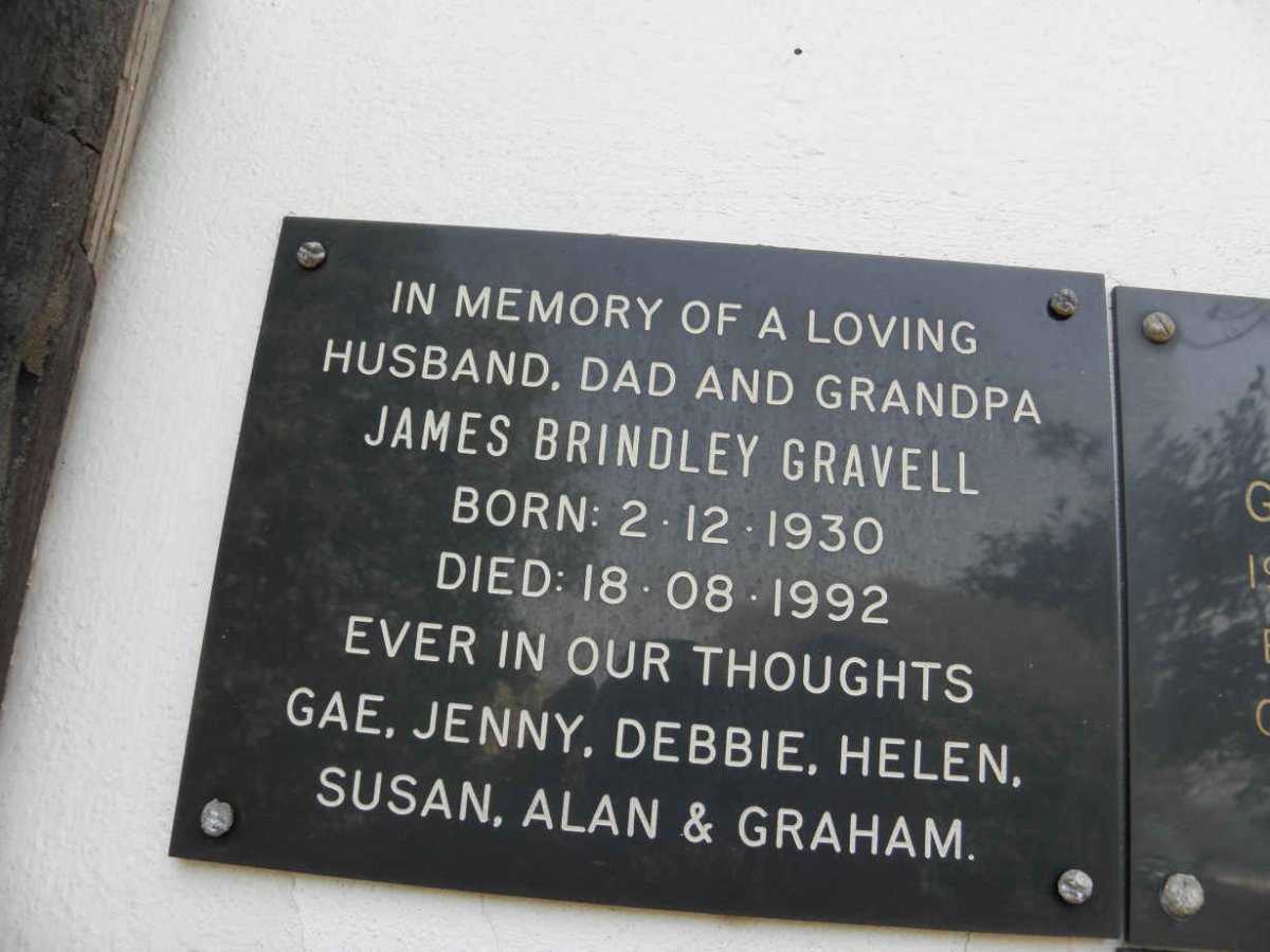 GRAVELL James Brindley 1930-1992