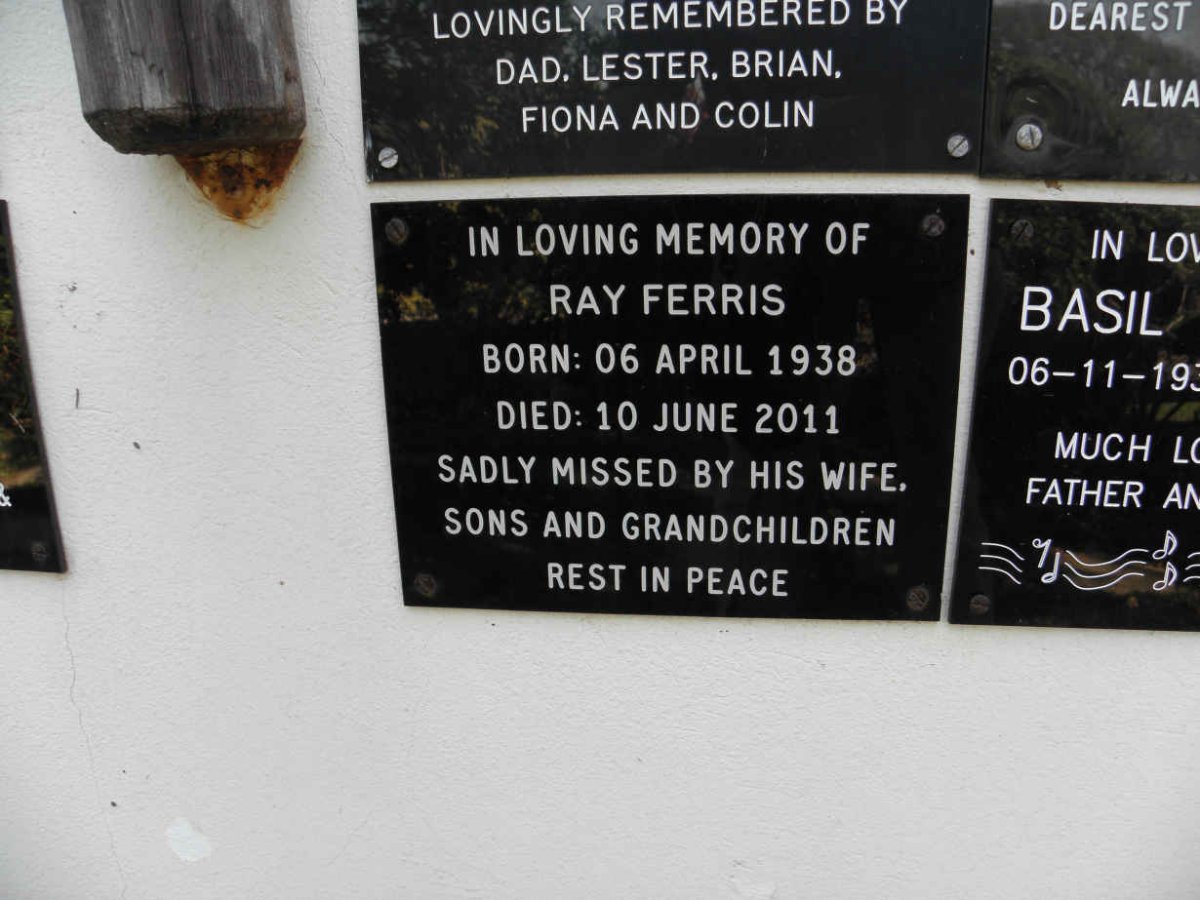 FERRIS Ray 1938-2011