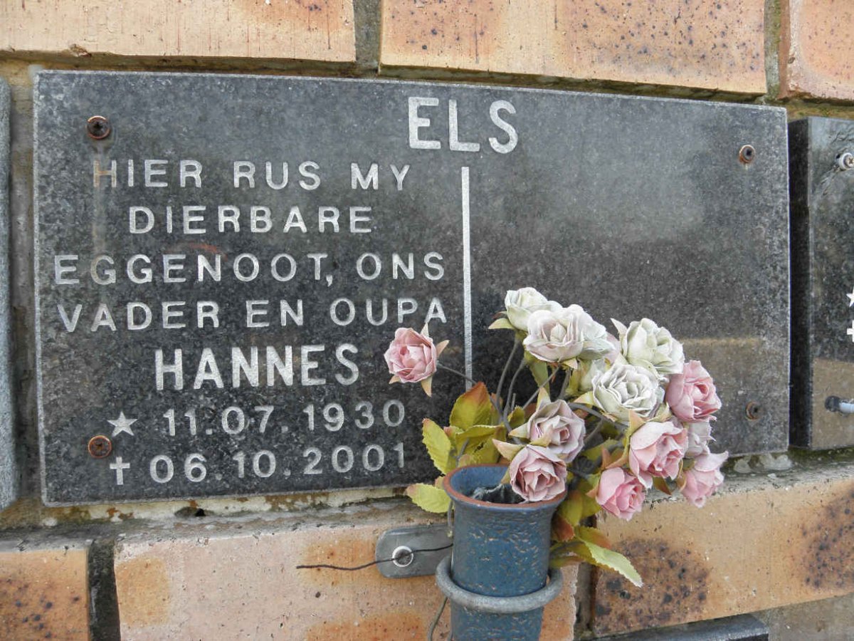 ELS Hannes 1930-2001
