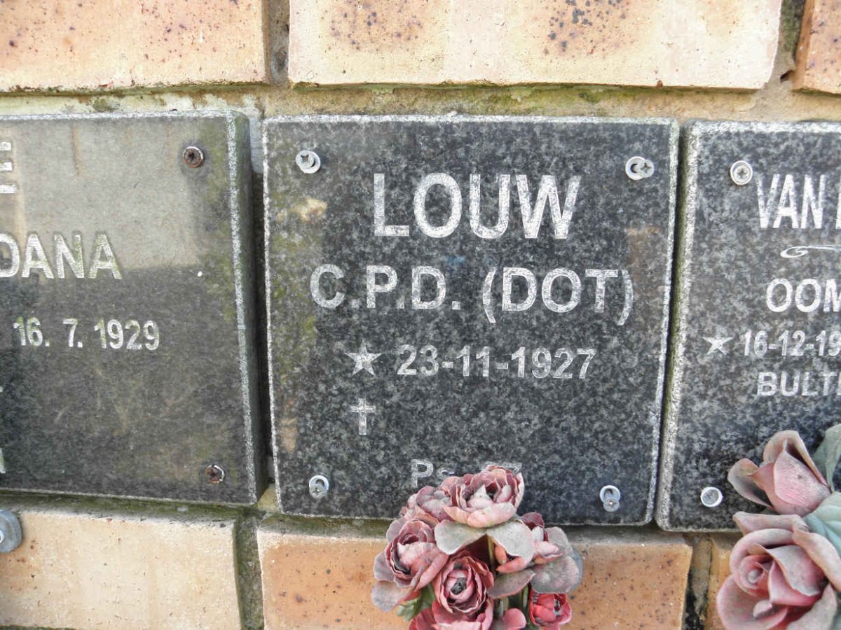 LOUW C.P.D. 1927-