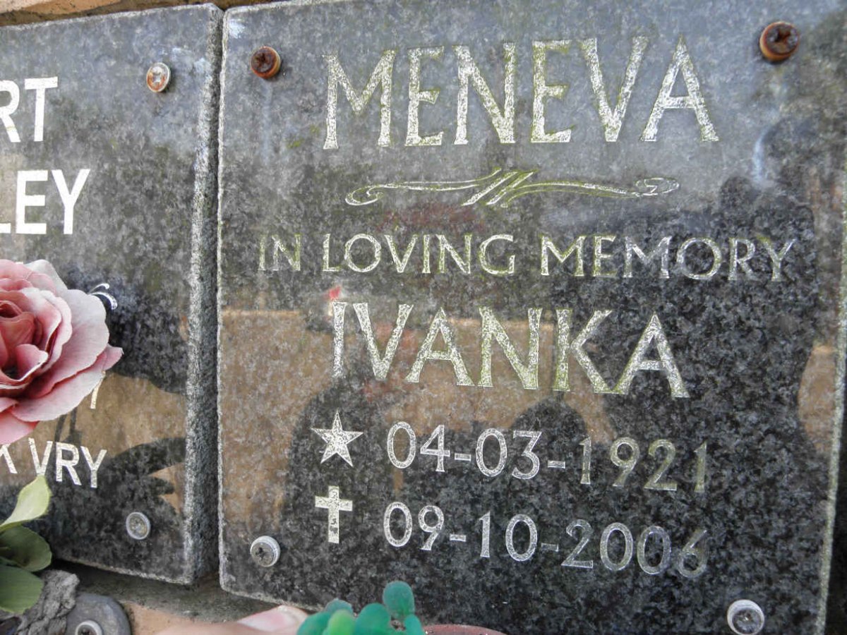 MENEVA Ivanka 1921-2006