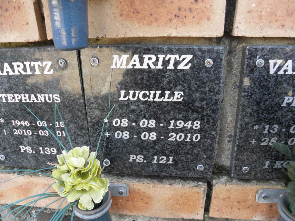 MARITZ Lucille 1948-2010