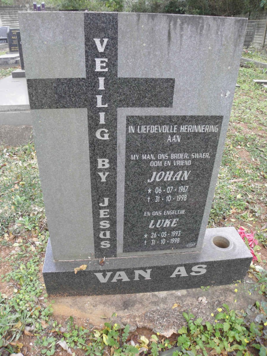 AS Johan, van 1967-1998 :: van AS Luke 1993-1998