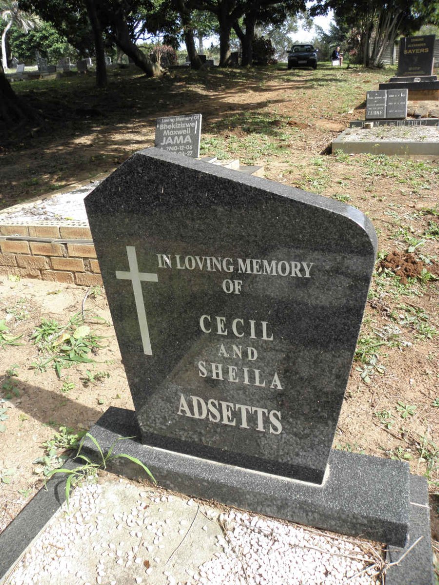 ADSETTS Cecil &amp; Sheila