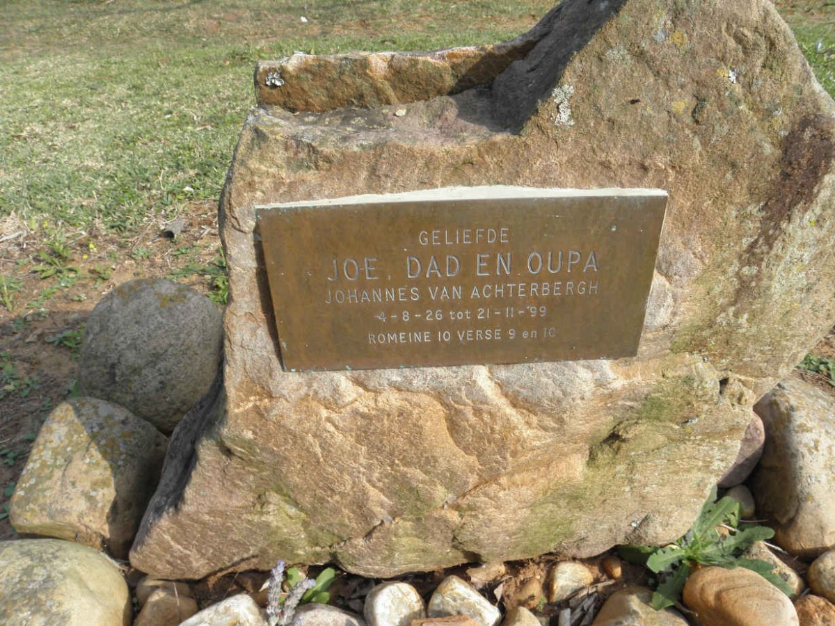 ACHTERBERG Johannes, van 1926-1999