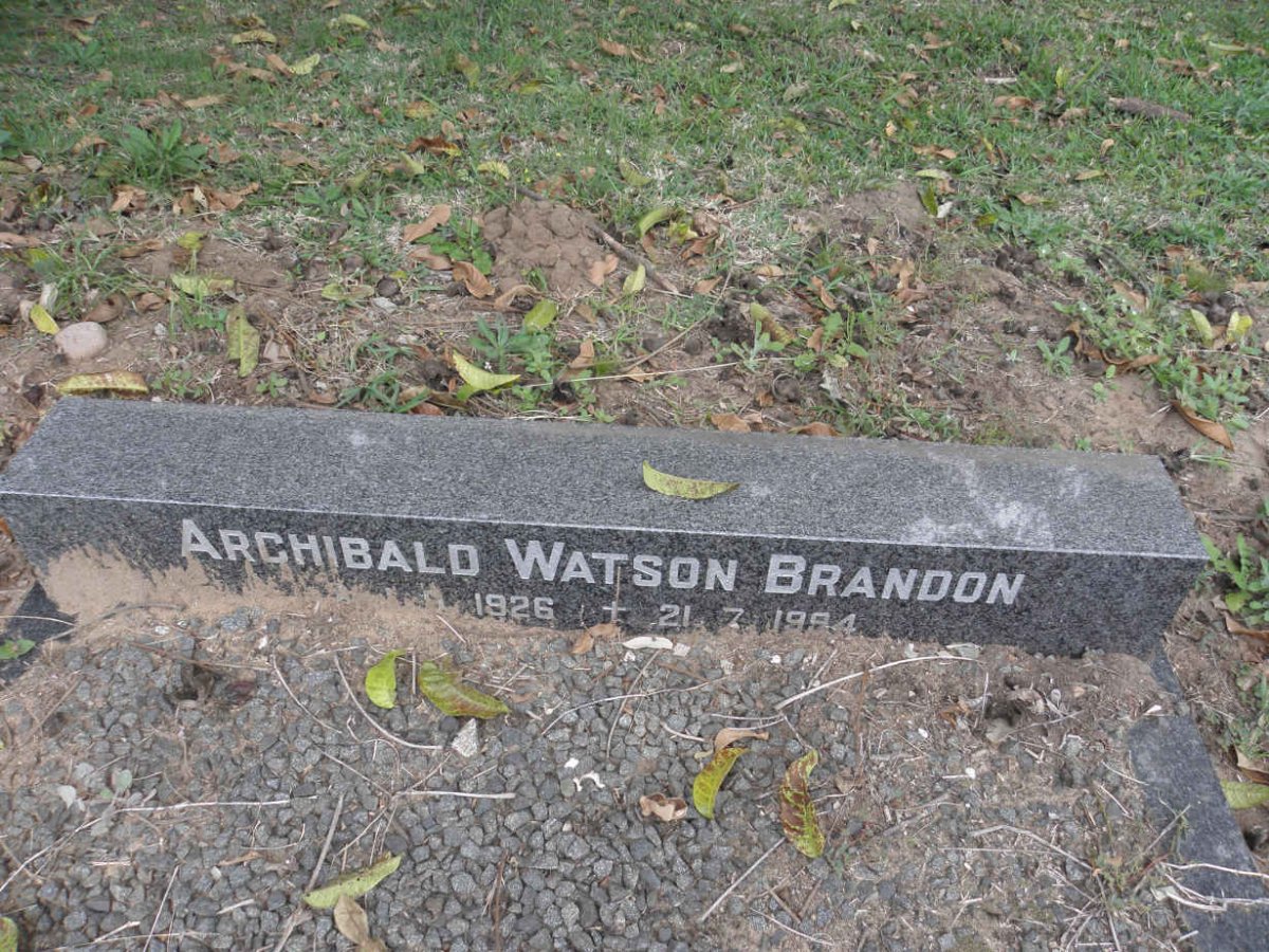 BRANDON Archibald Watson 1926-1994