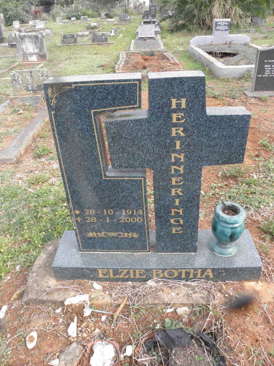 BOTHA Elzie 1914-2000