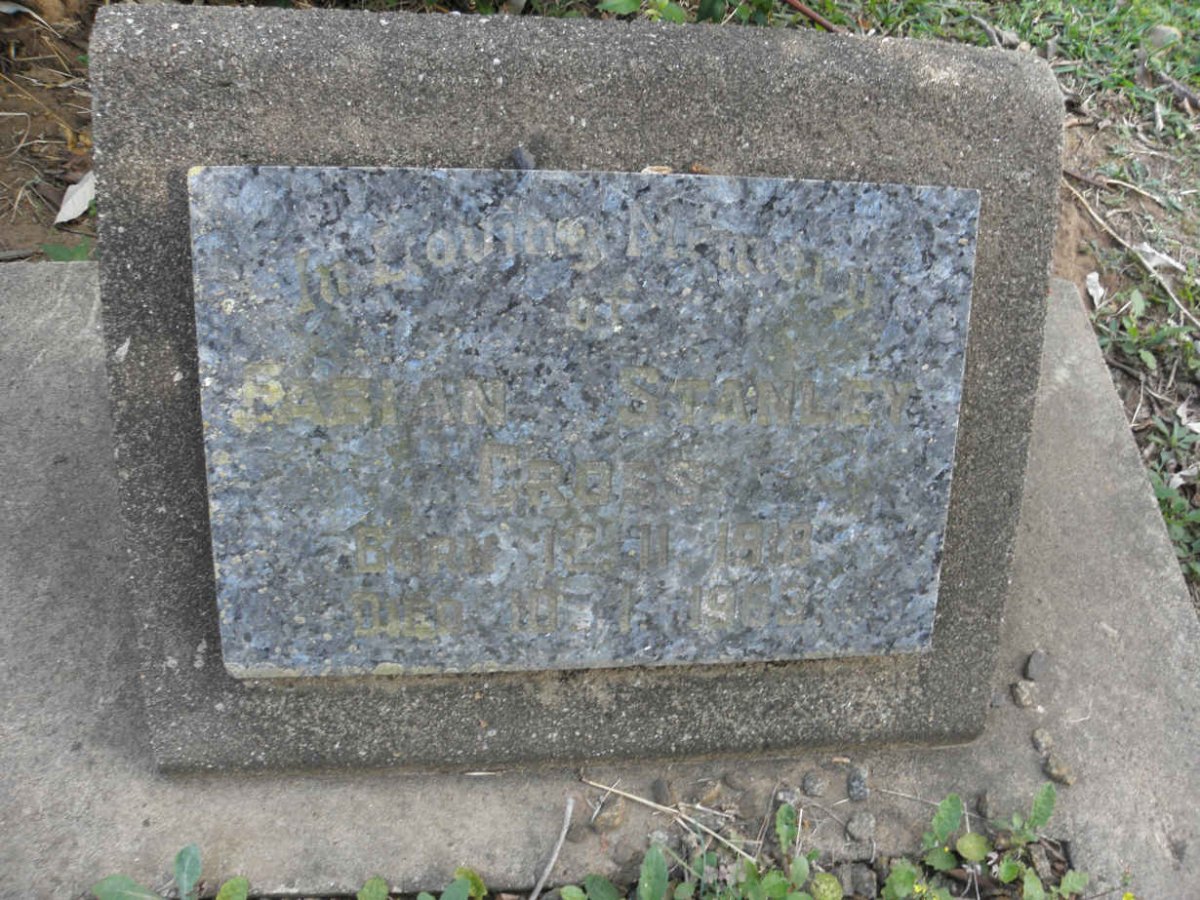 CROSS Fabian Stanley 1918-196?