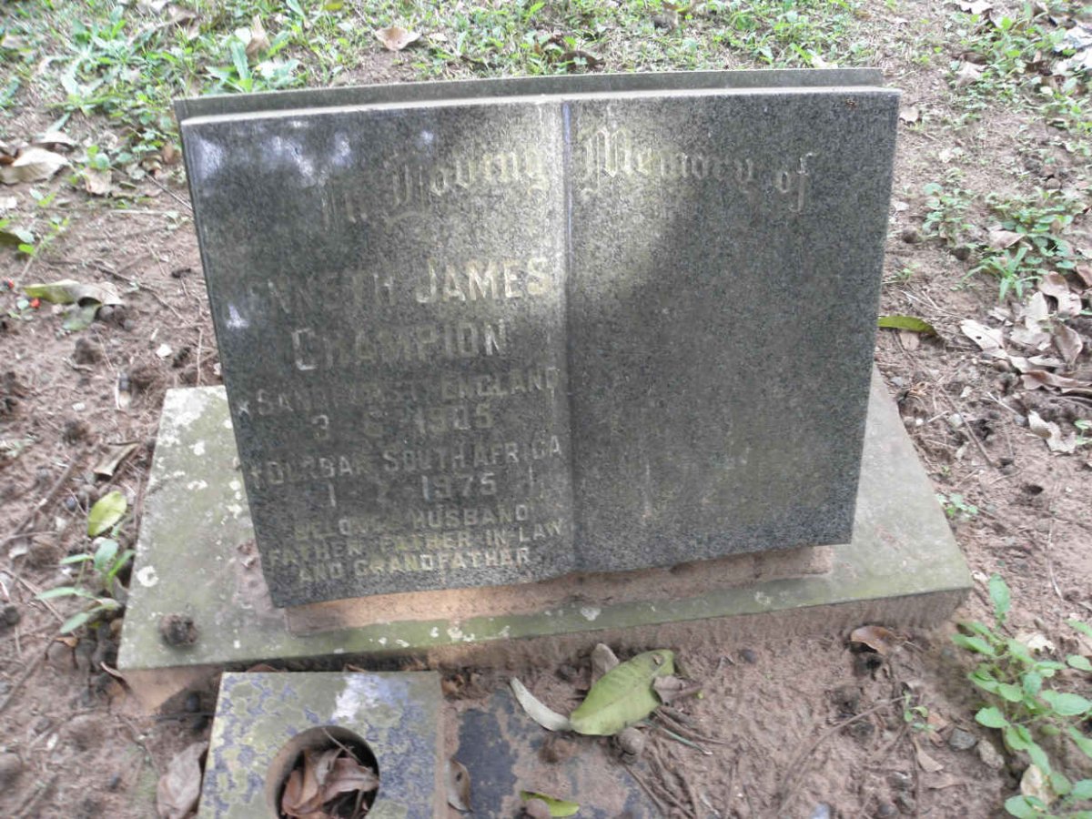 CHAMPION Kenneth James 1905-1975