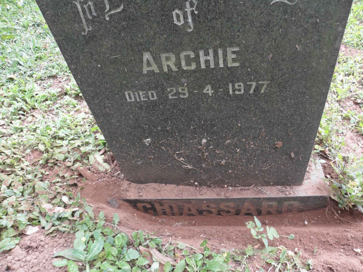 CHIASSARD Archie -1977