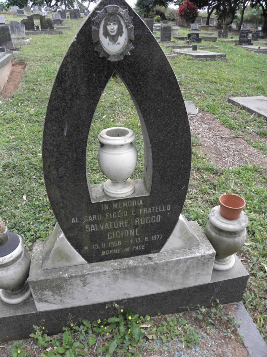 CICIONE Salvatore Roggo 1958-1977