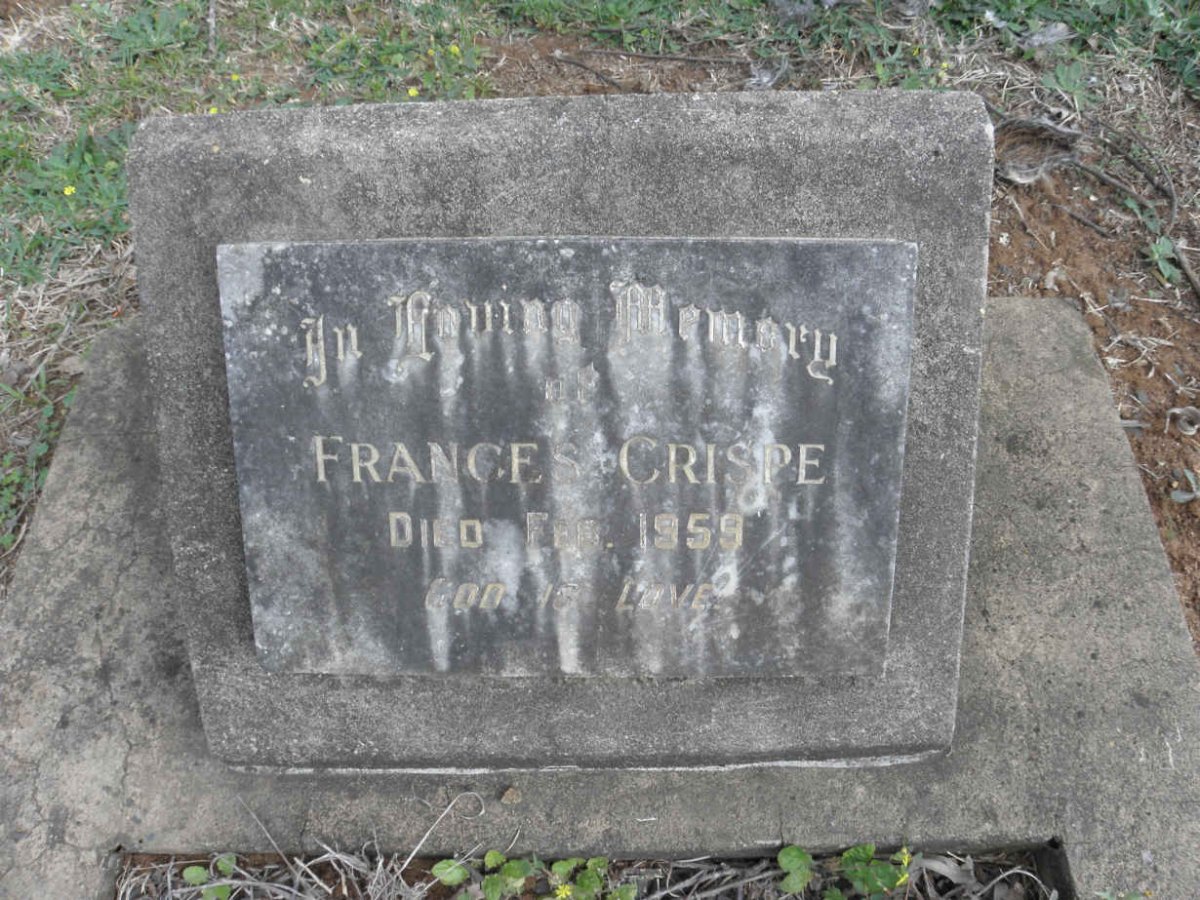 CRISPE Frances -1959