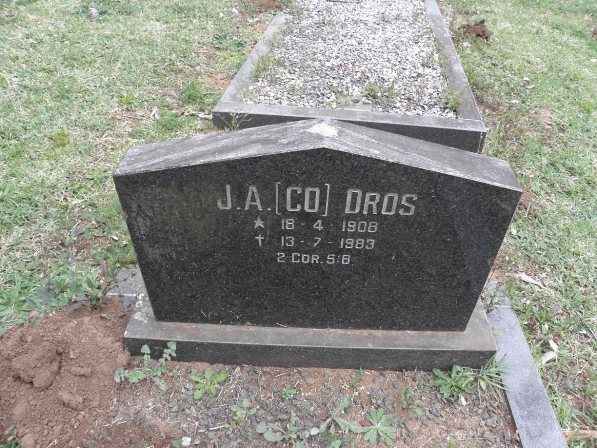 DROS J.A. 1908-1983