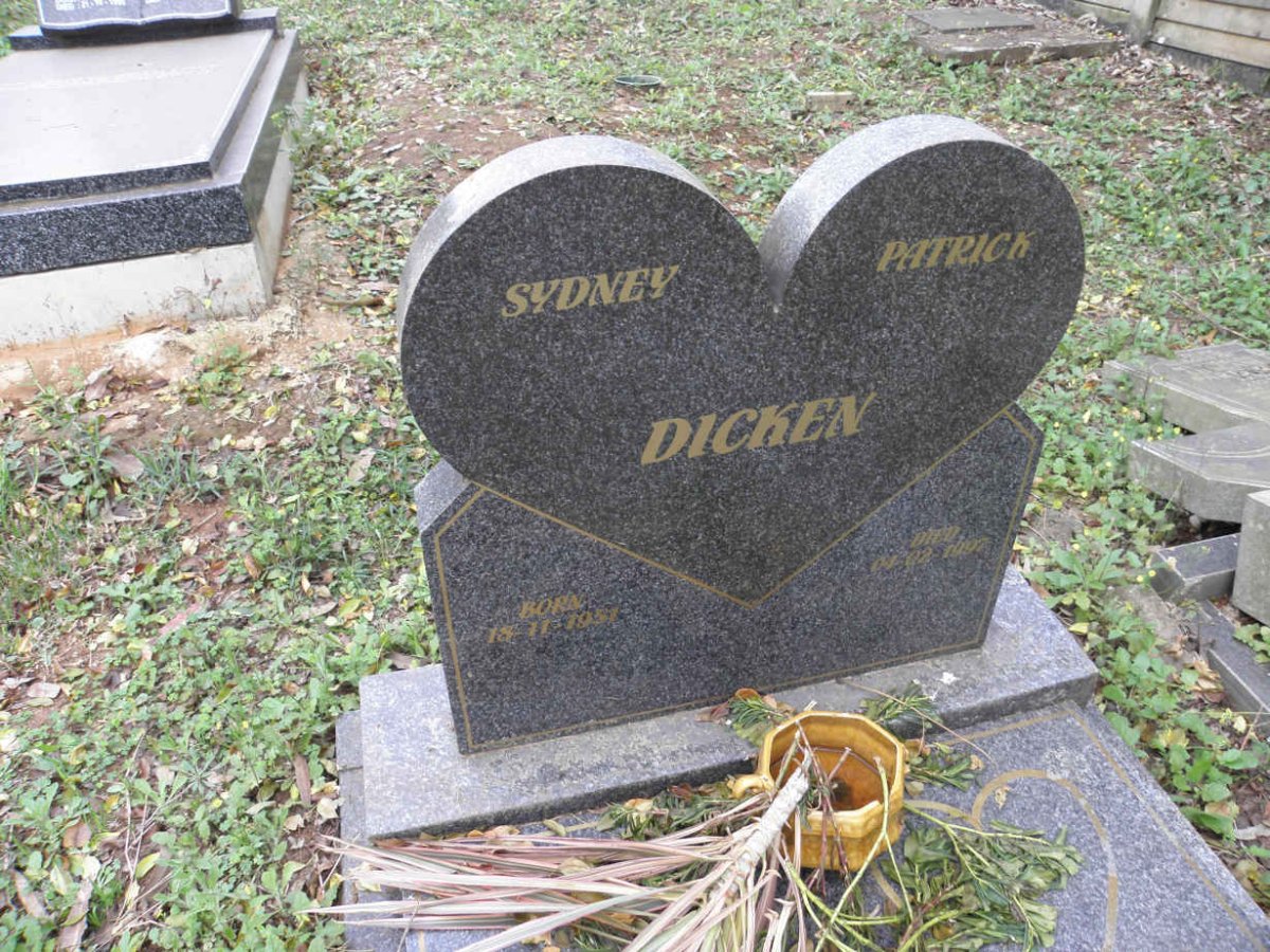 DICKEN Sydney Patrick 1951-1997