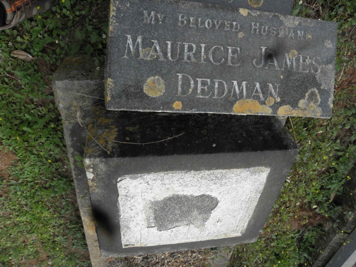 DEDMAN Maurice James -1964