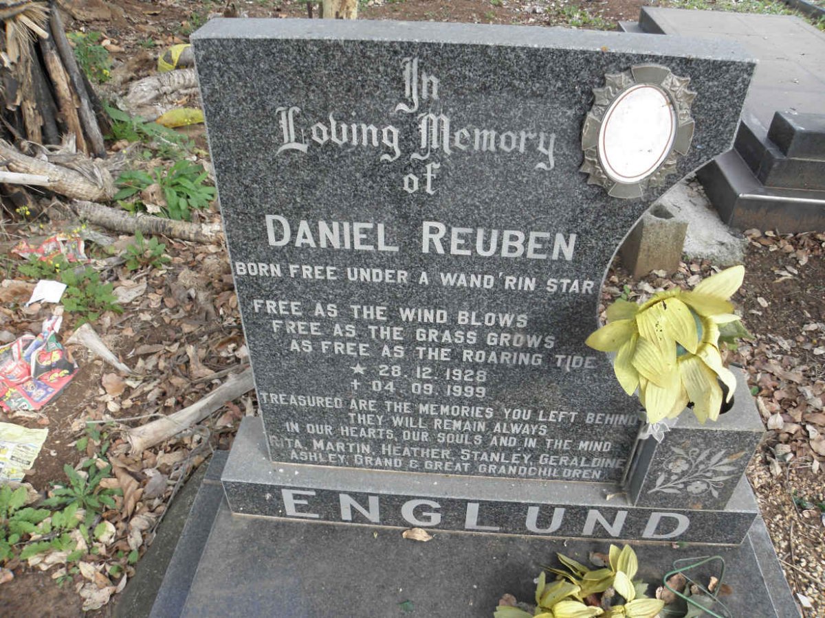 ENGLUND Daniel Reuben 1928-1999