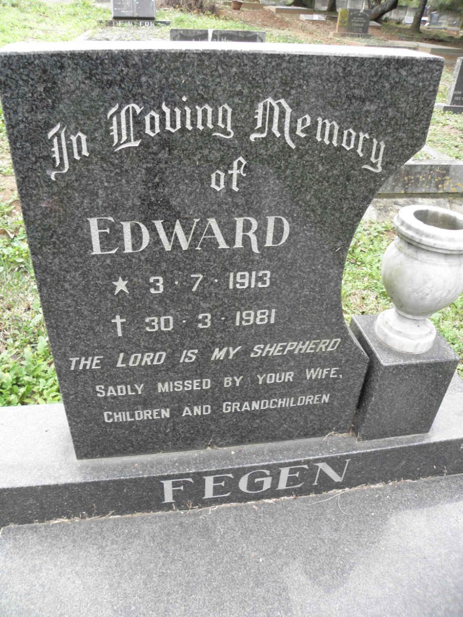 FEGEN Edward 1913-1981