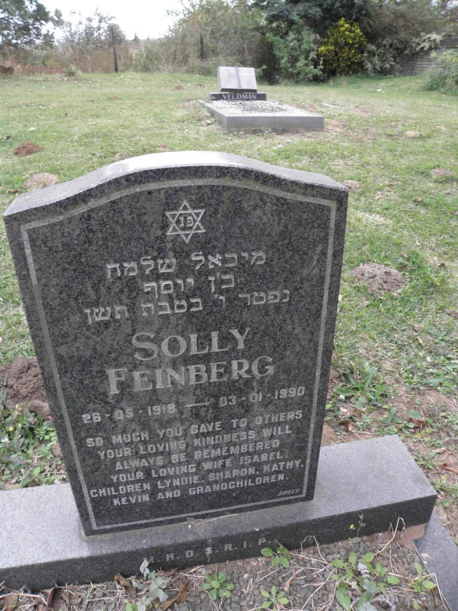 FEINBERG Solly 1918-1990