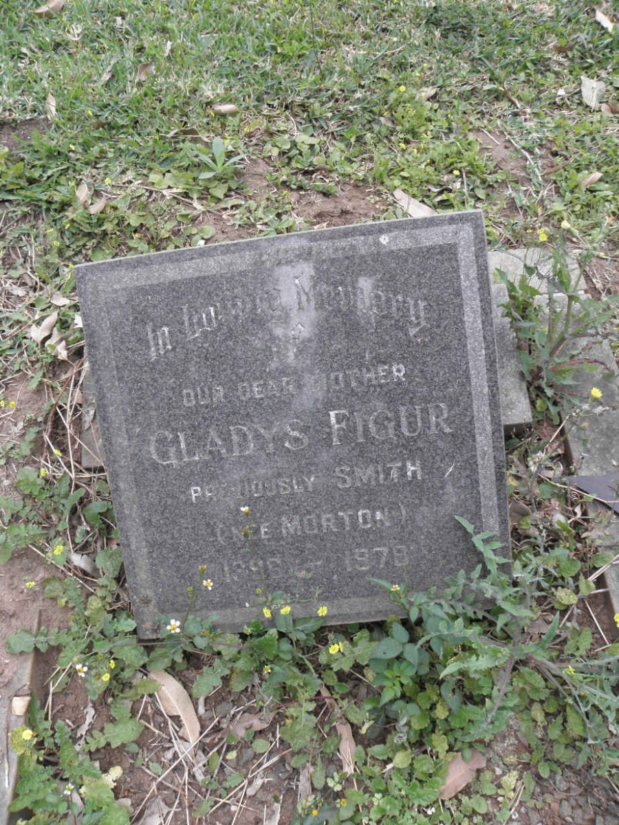FIGUR Gladys, formerly SMITH, nee MORTON 1896-1978