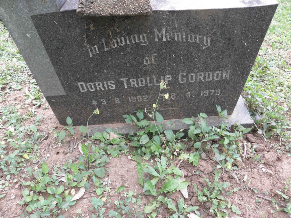 GORDON Doris Trollip 1902-1979