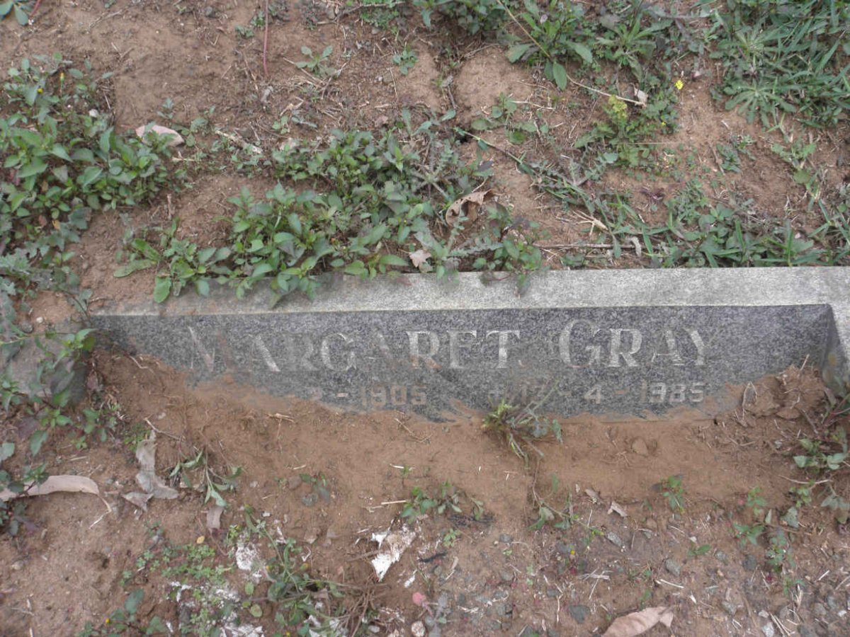 GRAY Margaret 1905-1985