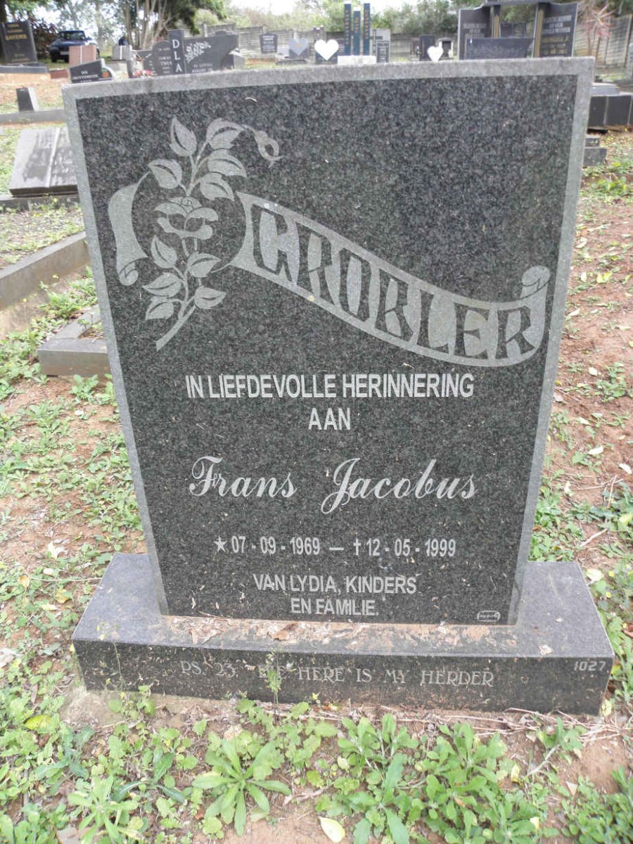 GROBLER Frans Jacobus 1969-1999