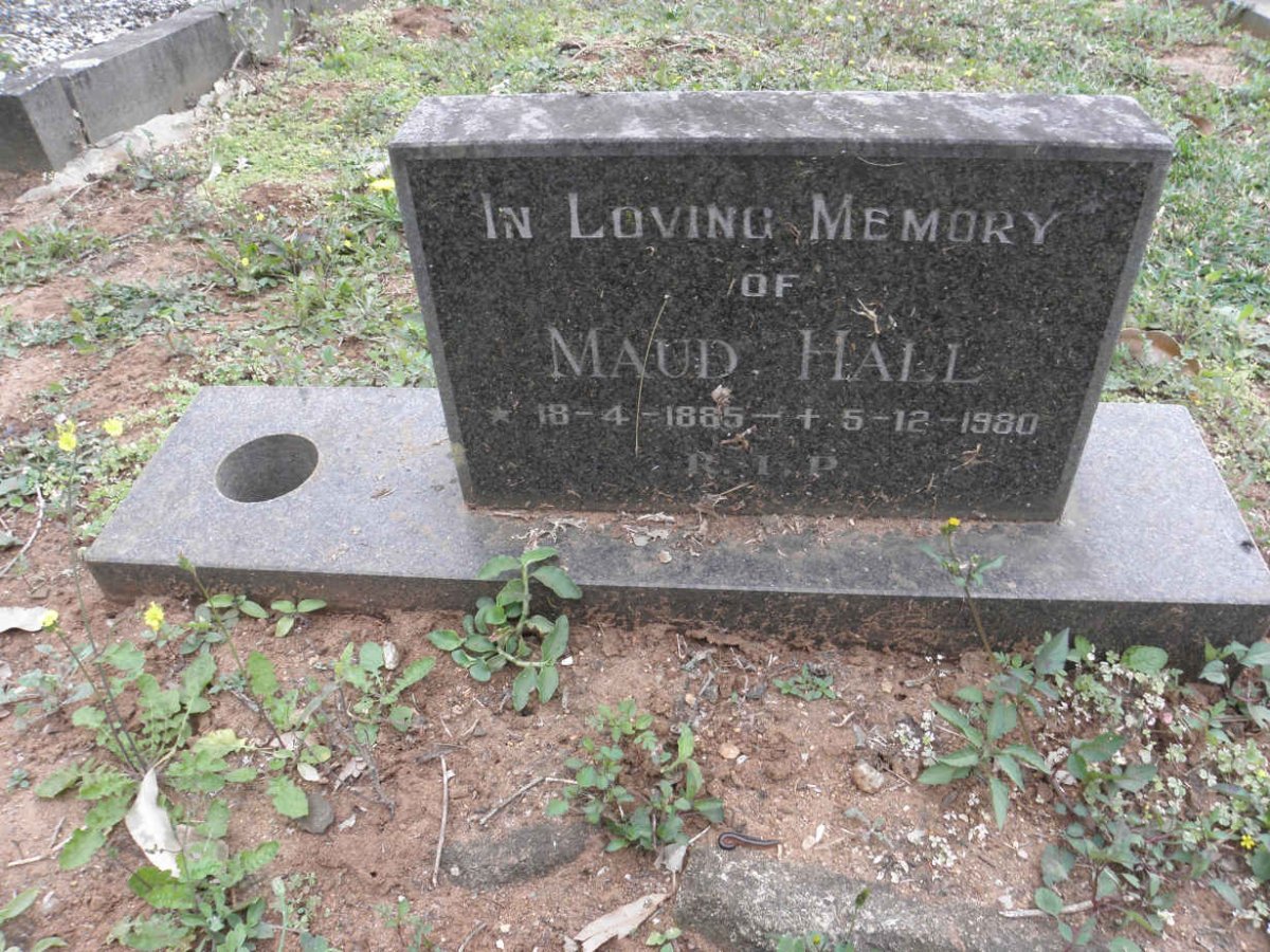 HALL Maud 1885-1980