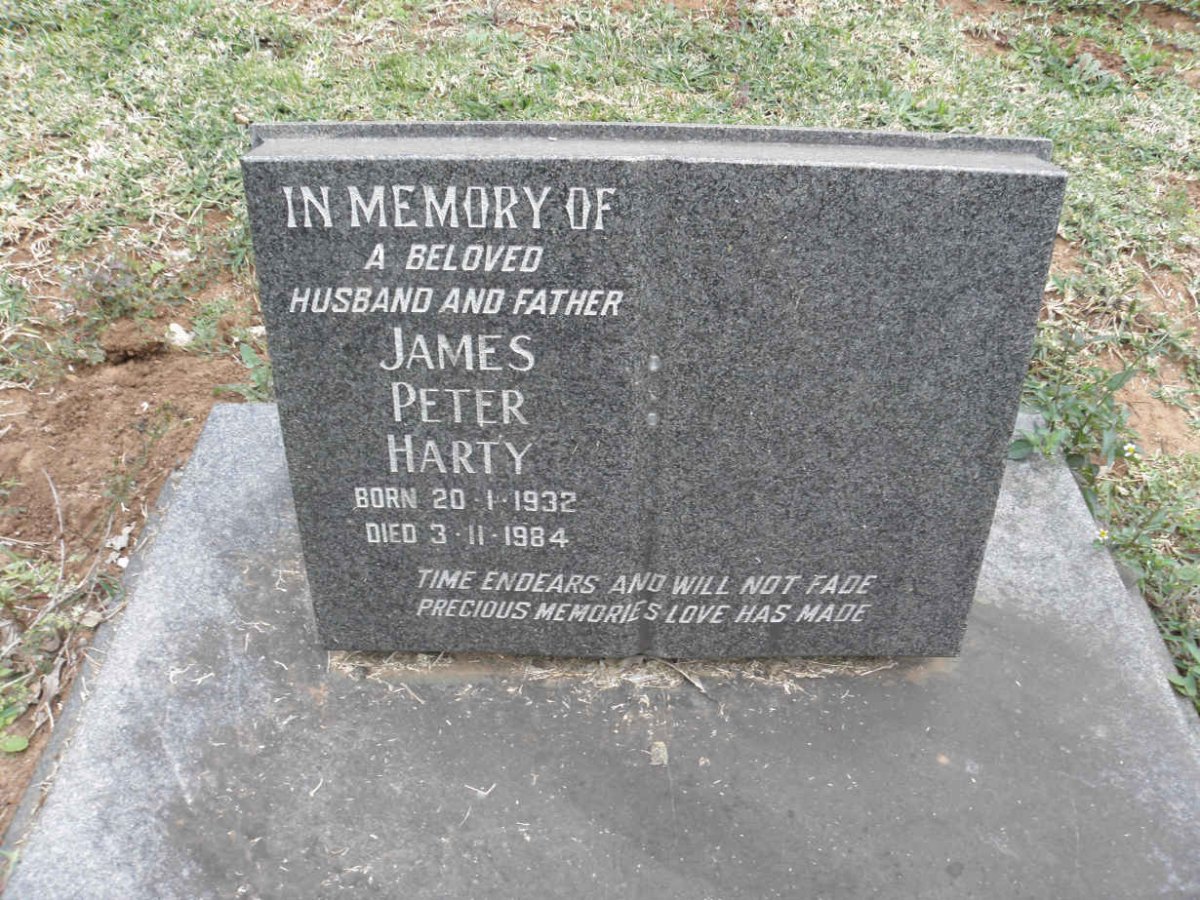 HARTY James Peter 1932-1984