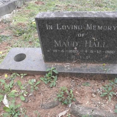 HALL Maud 1885-1980
