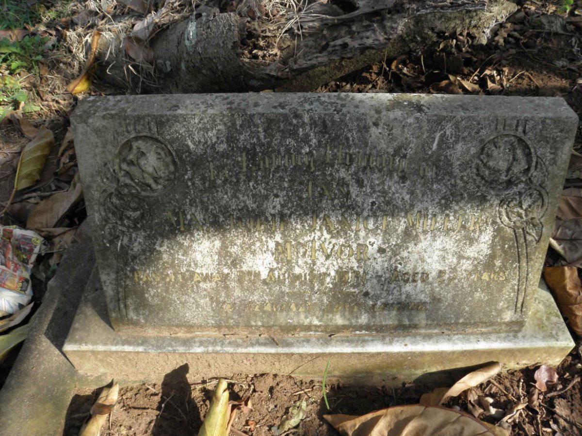 McIVOR Marjorie Janice Miller -1961