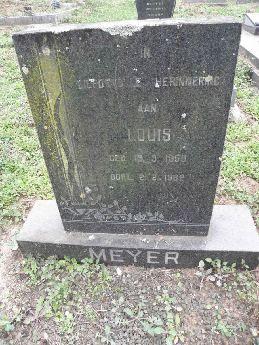 MEYER Louis 1959-1982