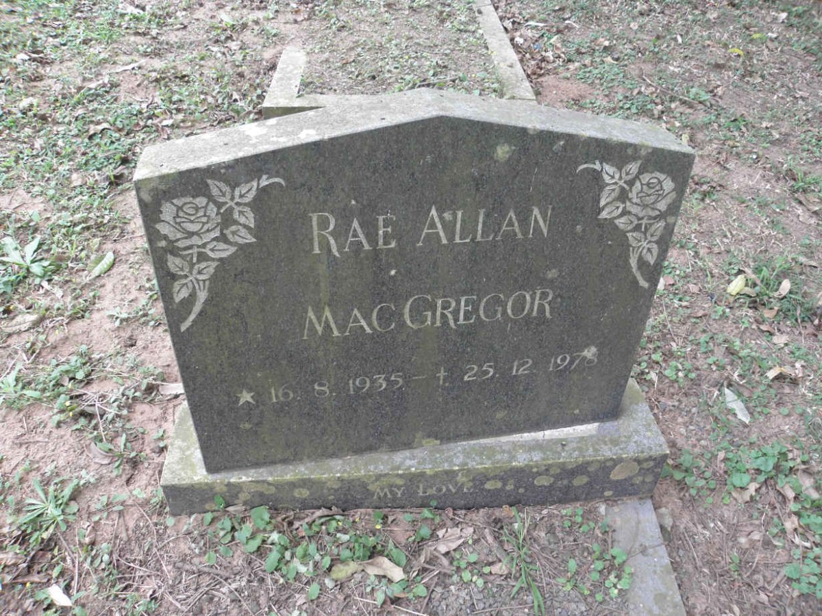 MacGREGOR Rae Allen 1935-1978