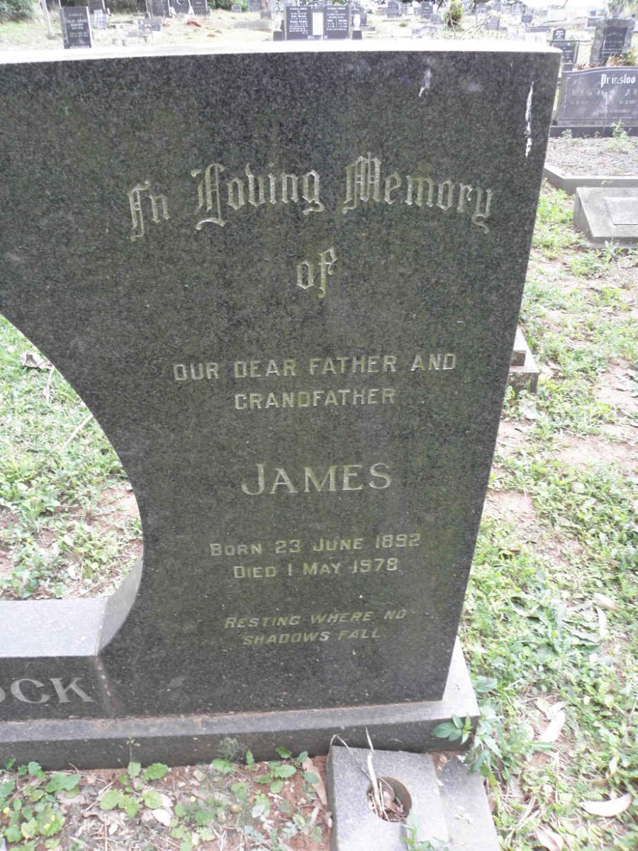 MORTLOCK James 1892-1978 &amp; Ivy Edith VENN 1888-1977